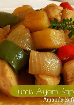 Foto resep Tumis Ayam Paprika Berkuah