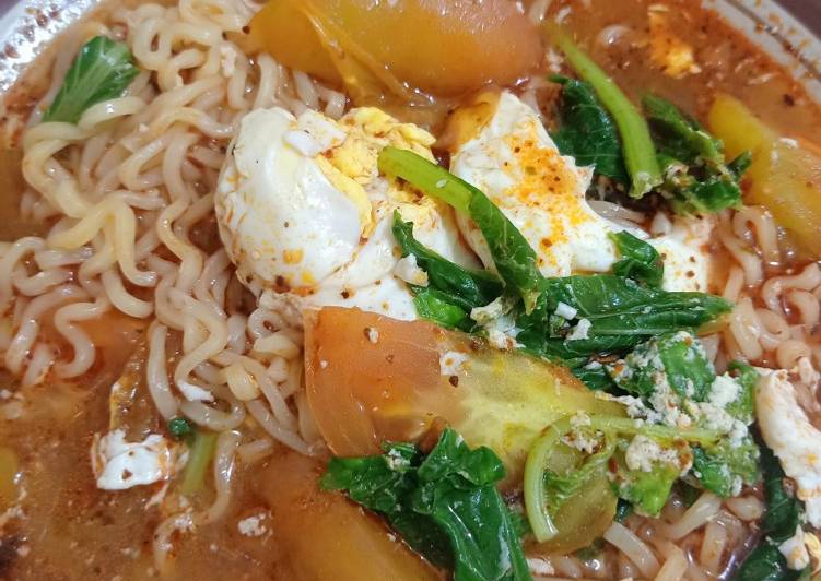 Resep Mie sedap korean spicy (kuah) yang Bikin Ngiler