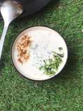 Cucumber and Onion Raita
