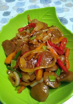 Foto resep Tumis Bakso simple