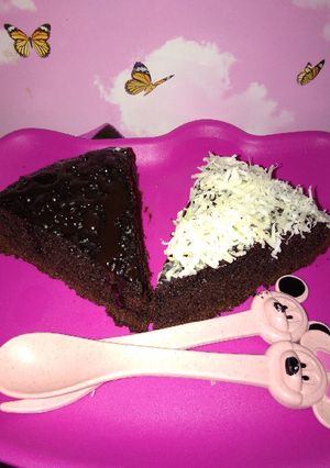 Foto resep Brownis panggang 2 telur no mixer n no oven