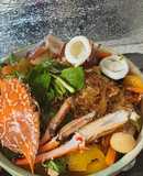 Miến om hải sản