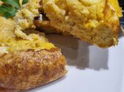 Una foto de patata souffle