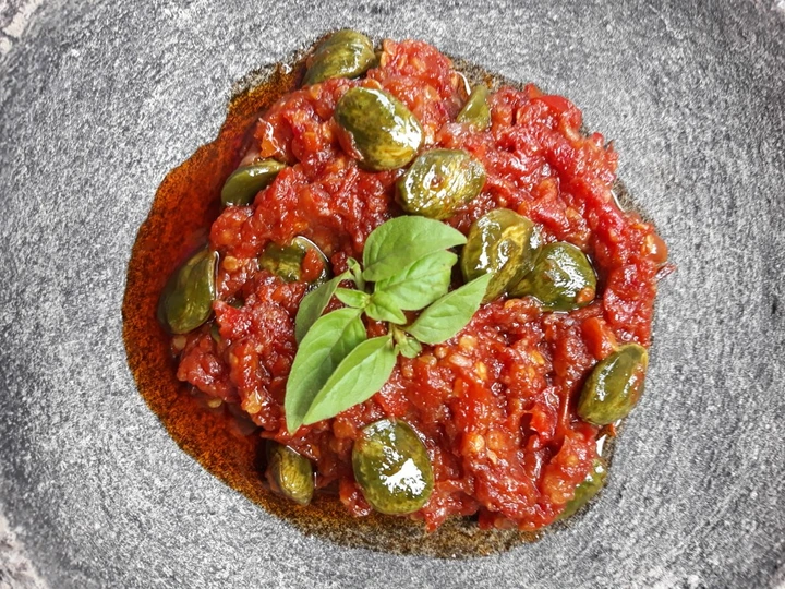 Easy Steps to Make Recipes Sambal petai terasi the Perfect Really Delicious.