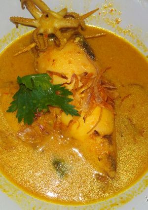 Foto resep Gulai cumi isi tahu ala RM Padang