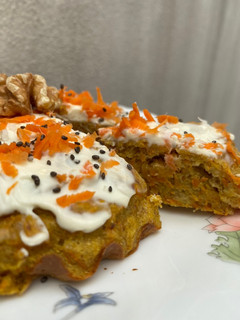 Una foto de Mini carrot cake saludable