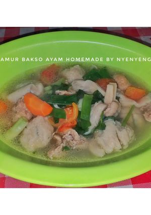 Foto resep 🥘 Sup Jamur Bakso Ayam 🥘