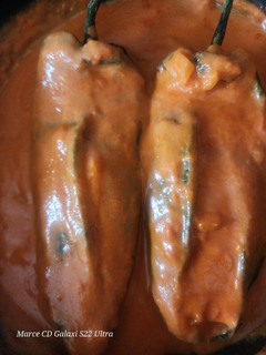 Una foto de Chiles Rellenos