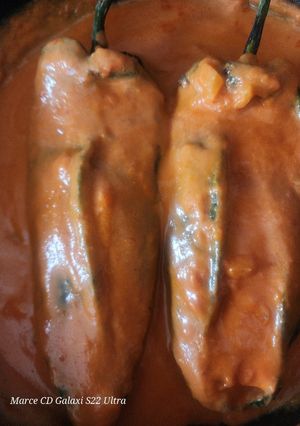 Una foto de Chiles Rellenos