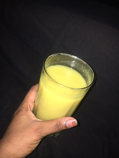 A picture of Mango juice.