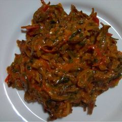 A picture of Omena in coconut cream.