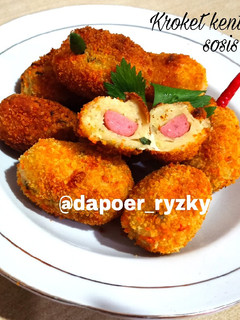 Foto resep Kroket kentang isi Sosis