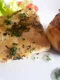Cebolla rellena, con tofu grillado. #caminodesabores