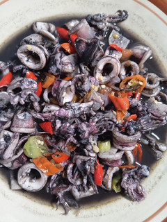 Foto resep Cumi hitam kuah pedas
