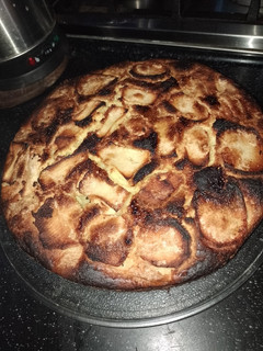 Una foto de Torta de manzana fácil
