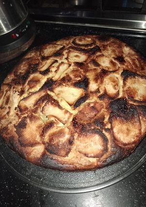 Una foto de Torta de manzana fácil
