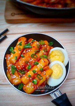 Foto resep Tteokbokki Tanpa Gochujang