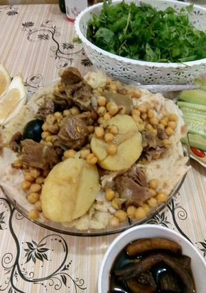 صورة لوصفة تشريب لحم بالكركم