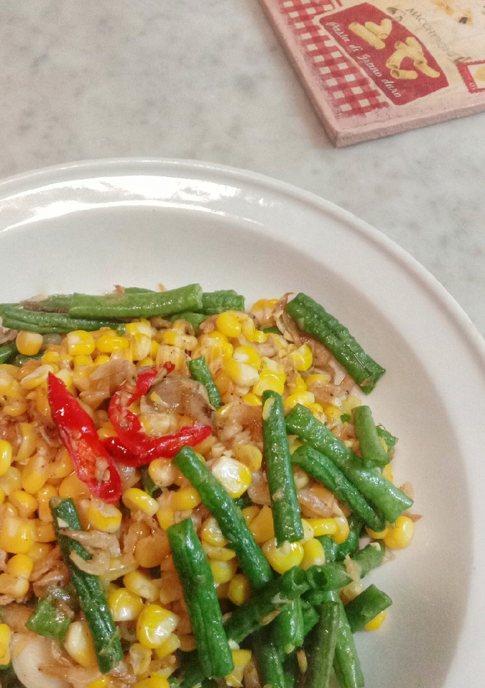 Foto resep Tumis Rebon Kacang Panjang