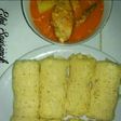 Roti jala/Roti kirai kari ayam