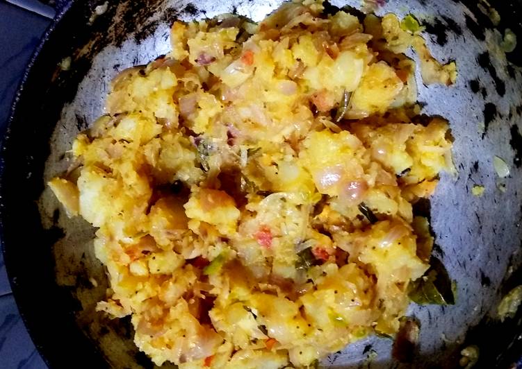 Recipe of Ultimate Aloo palya(tastes best with dosa)