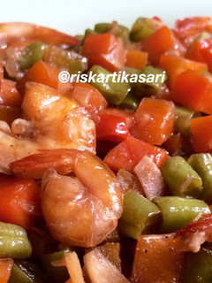 Foto resep Tumis Wortel Buncis Udang