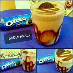 A picture of Oreo Milk-Shake.