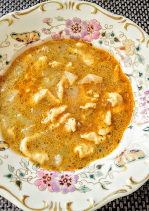 Karalábéleves recept fotója