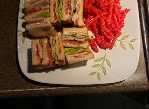 Una foto de Club Sándwich de Pavo