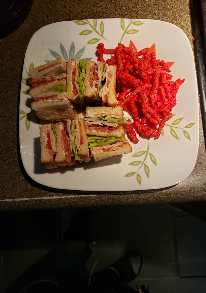 Una foto de Club Sándwich de Pavo