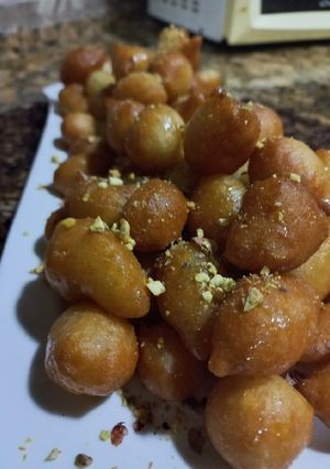 صورة لوصفة لقيمات او عوامه