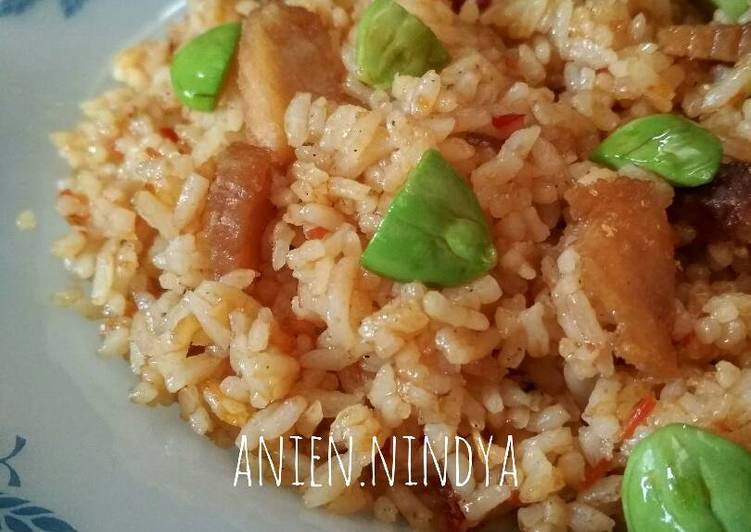 Resep Nasi goreng jambal petai oleh anien nindya - Cookpad