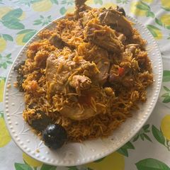 A picture of Chicken Kabsa Simplified.