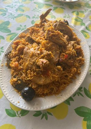 A picture of Chicken Kabsa Simplified.