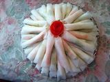 ROLLITOS DE JÍCAMA CON SURIMI ©