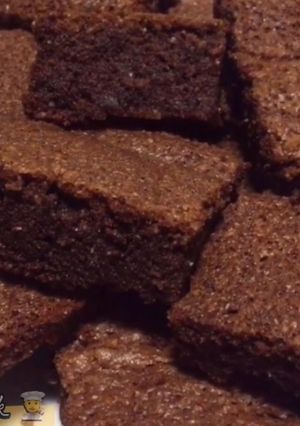<香噴噴系列>無麵粉brownie(影片) 的食譜成品照片
