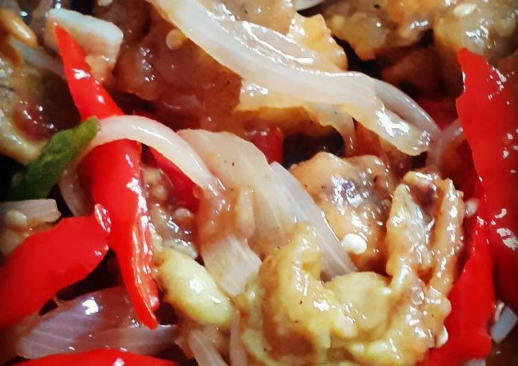 Bahan Menyiapkan Ayam fillet krispy saos tiram Anti Gagal