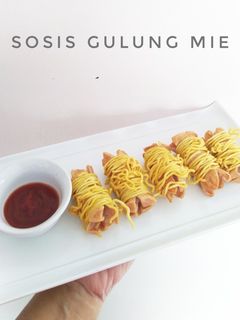 Foto resep Sosis Gulung Mie