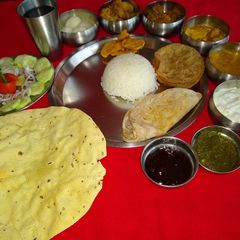 Bihari lunch A picture of Bihari lunch.
