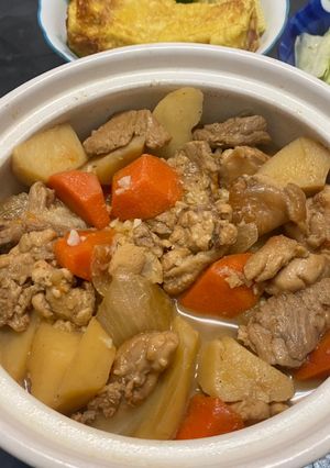 馬鈴薯燉肉（豬、雞） 的食譜成品照片