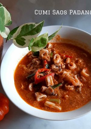 Foto resep Cumi Saos Padang