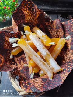 Foto resep Es Lilin Kunyit Asam Beras Kencur