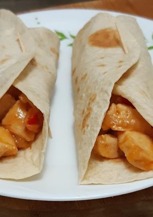 Una foto de Burritos de pollo
