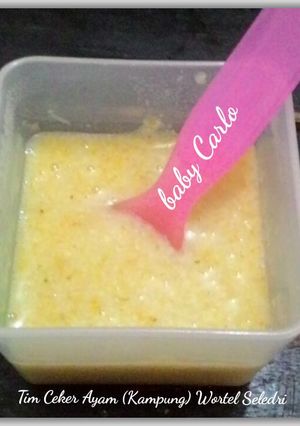 Foto resep Tim Ceker Ayam (Kampung) Wortel Seledri MPASI