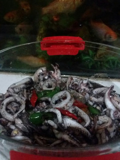 Foto resep Cumi cabe hijau