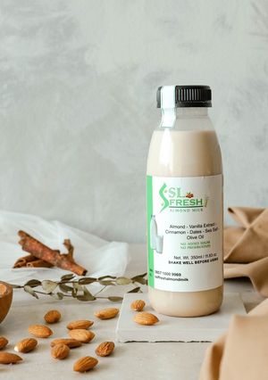 Foto resep Almond milk - Susu Almond