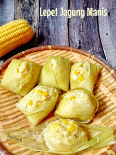 Foto resep Lepet jagung manis