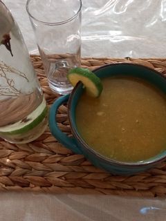صورة لوصفة حساء الدجاج