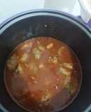 Bola bola daging sapi giling saus tomat yummy (diet gm hari ke 5) || magic com