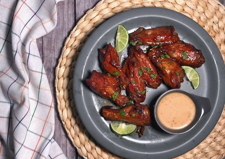 Resep Spicy Chicken Wing ala Pizza Hut Anti Gagal